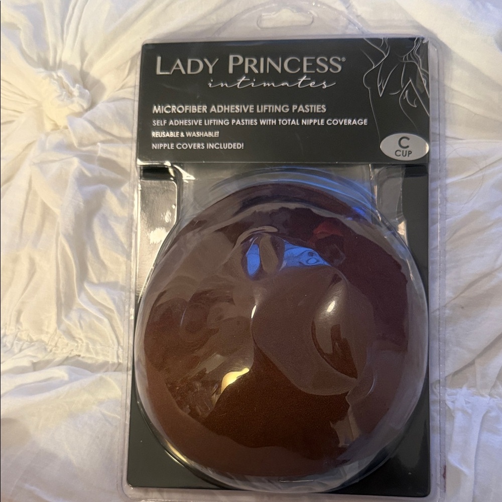 Intimates Brown Adhesive Lifting Pasties Cup “C” 5 Pairs Nipples Covers Included
